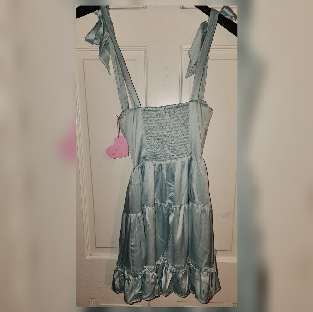 Dolls Kill Holding Court Mini Dress - Mint Green XS NWT - Picture 8 of 11
